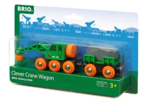 Brio Clever Crane Wagon