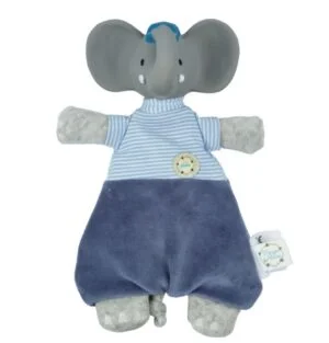 Alvin the Elephant Soft Toy Velour Flat